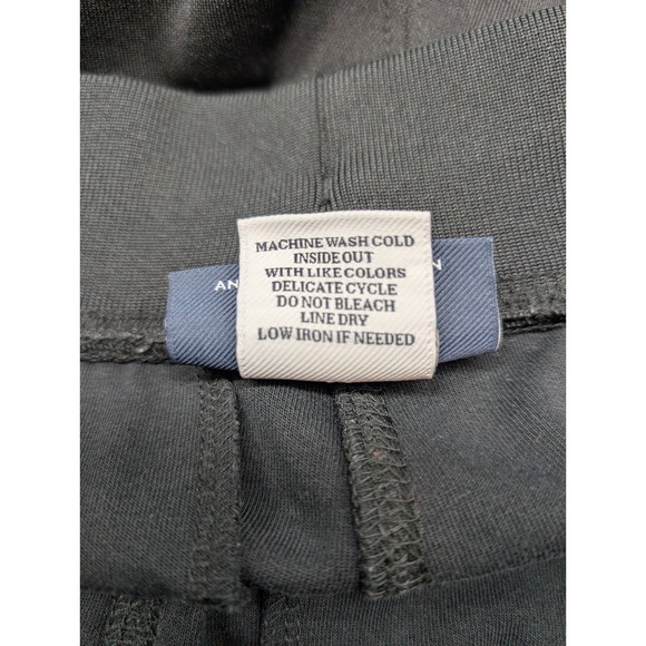 Psycho Bunny Joggers Striped Sweatpants Men's size Small Black Pockets - Picture 10 of 10